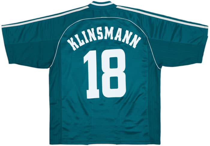 1998-00 Germany Away Shirt Klinsmann #18 - 8/10 - (L)