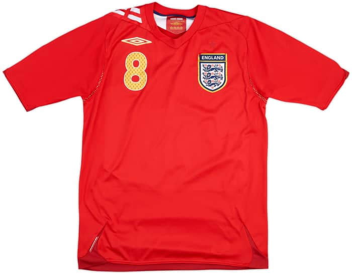 2006-08 Inglaterra Camiseta de visitante Lampard #8 - 5/10 - (S)