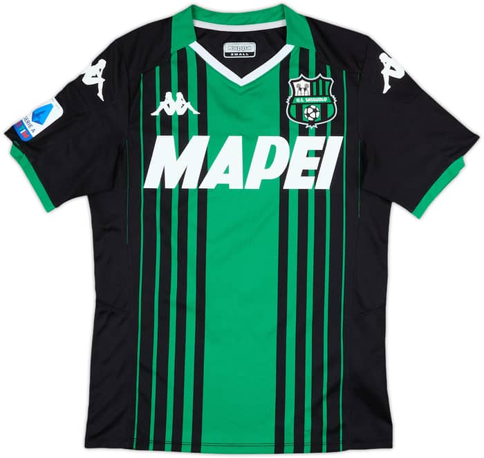2019-20 Sassuolo Authentic Home Shirt Boga #7 - 7/10 - (S)