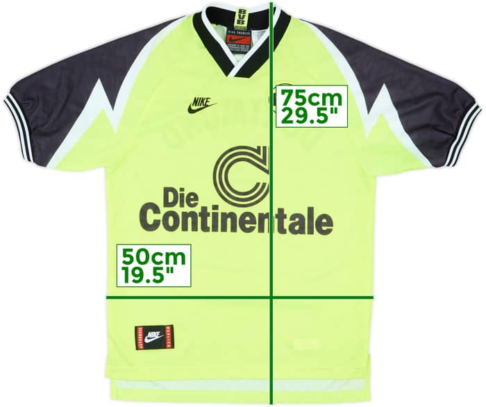 1995-96 Borussia Dortmund Home Shirt - 8/10 - (S)
