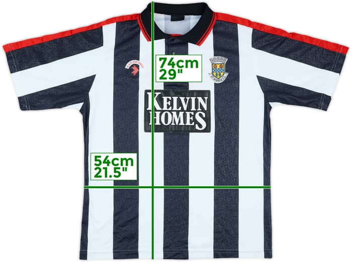 1991-92 St Mirren Home Shirt #11 - 6/10 - (L)