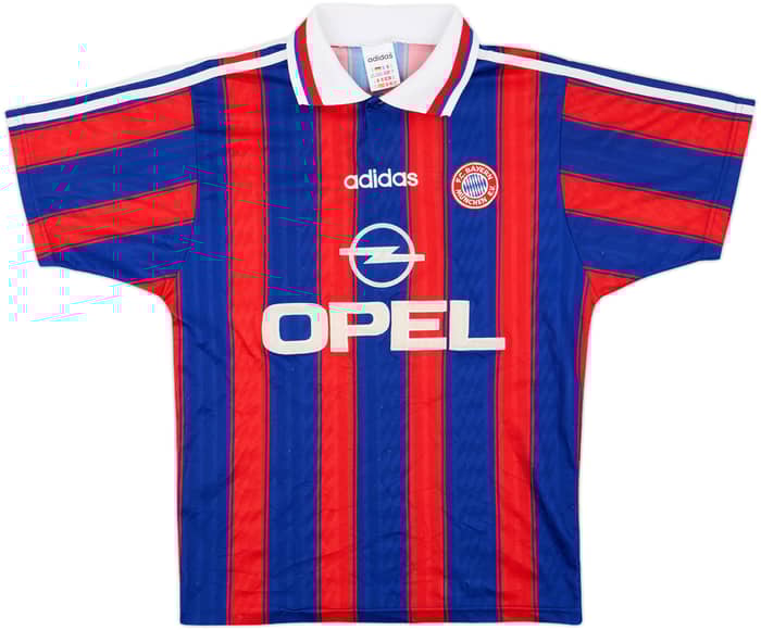 1995-97 Bayern Munich Home Shirt Scholl #7 - 8/10 - (S)