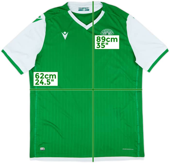 2019-20 Hibernian Home Shirt - 5/10 - (5XL)