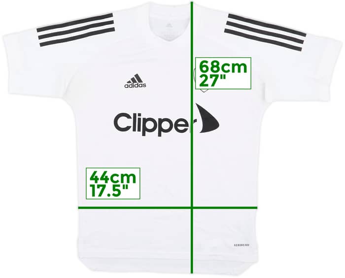2020-21 Leeds adidas Training Shirt - 7/10 - (XS)