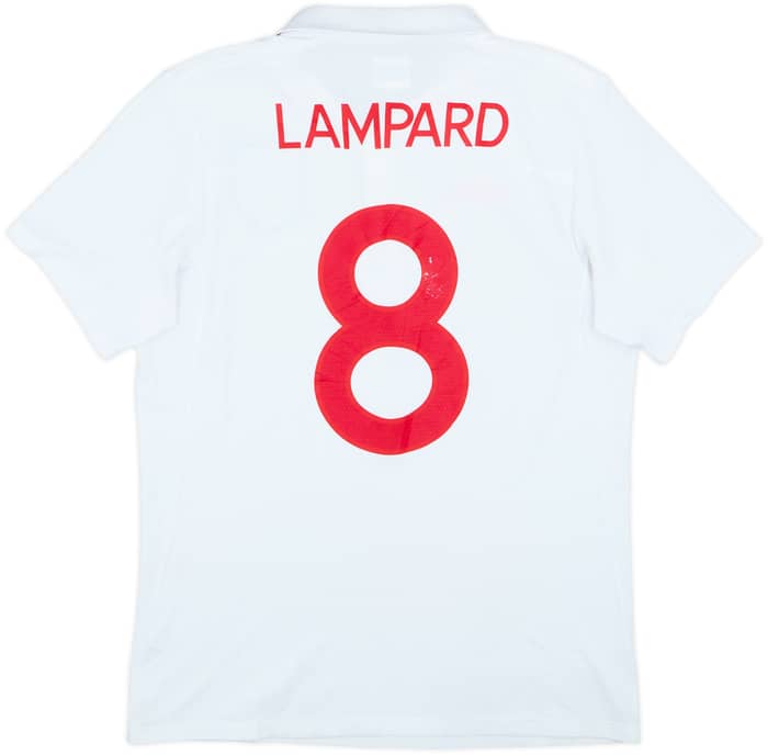 2010-11 England 'South Africa' Home Shirt Lampard #8 - 5/10 - (M)