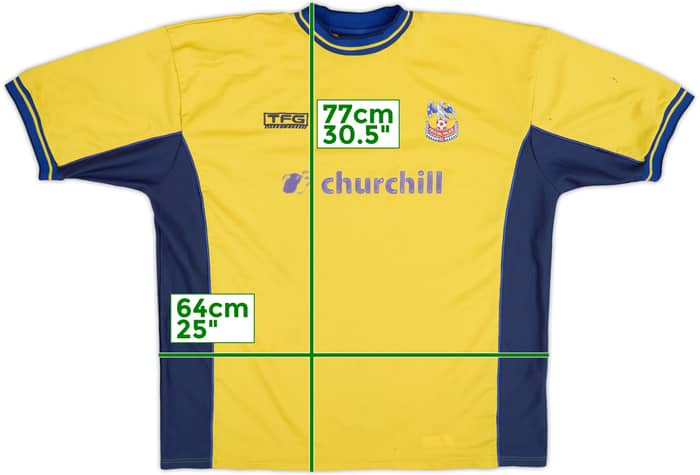 2001-02 Crystal Palace Away Shirt - 5/10 - (XXL)