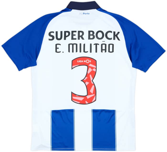 2018-19 FC Porto Home Shirt E.Militao #3 - 10/10 - (S)