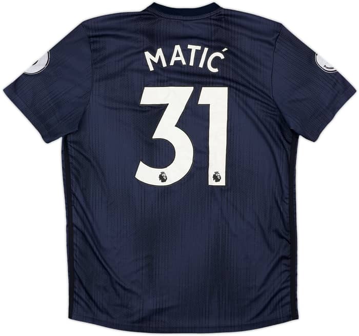 2018-19 Manchester United Third Shirt Matic #31 - 5/10 - (L)