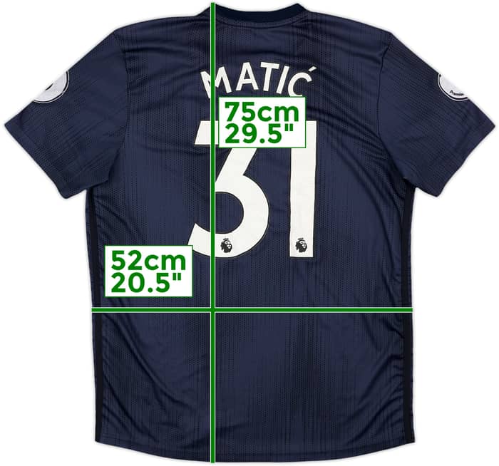 2018-19 Manchester United Third Shirt Matic #31 - 5/10 - (L)