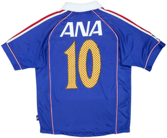 2000 Yokohama Marinos Home Shirt #10 (Nakamura) - 8/10 - (M)