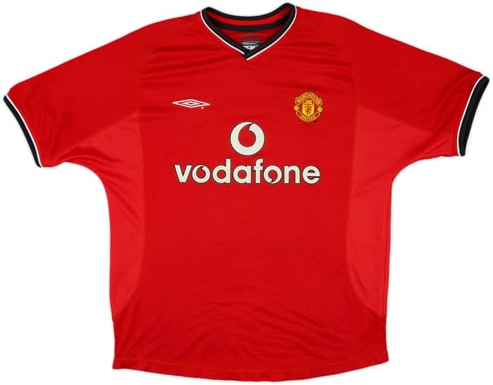 2000-02 Manchester United Home Shirt V.Nistelrooy #10 - 8/10 - (M)