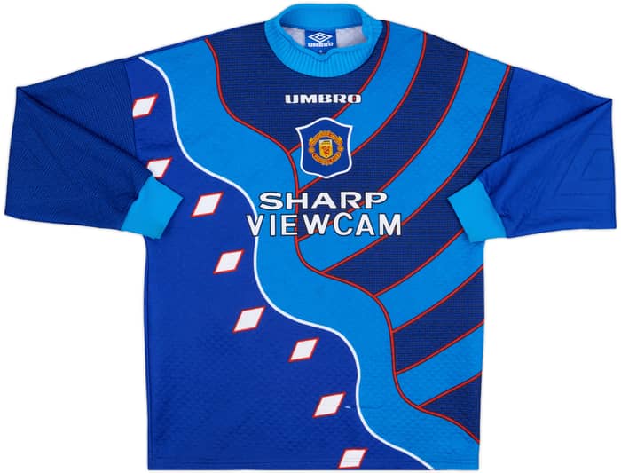 1994-97 Manchester United GK Shirt Schmeichel #1 - 8/10 - (M)
