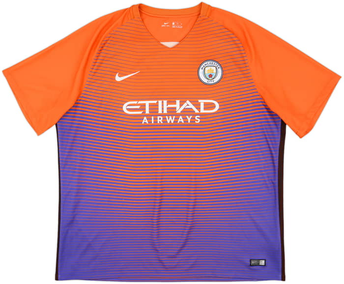 2016-17 Manchester City Third Shirt De Bruyne #17 - 8/10 - (3XL)