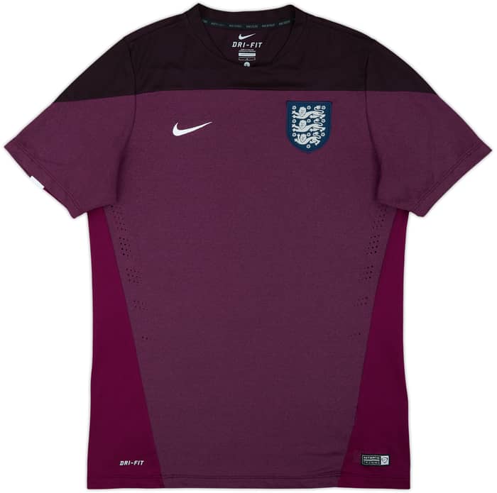 2014-15 England Player Issue Nike Training Shirt - 9/10 - (L)