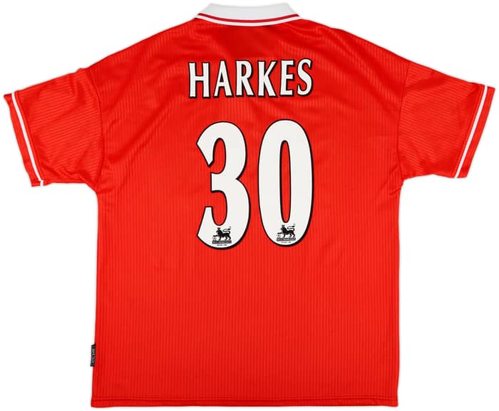 1998-00 Nottingham Forest Home Shirt Harkes #30 - 9/10 - (XL)