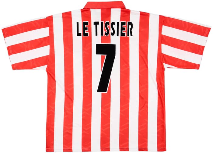 1995-97 Southampton Home Shirt Le Tissier #7 - 8/10 - (XL)