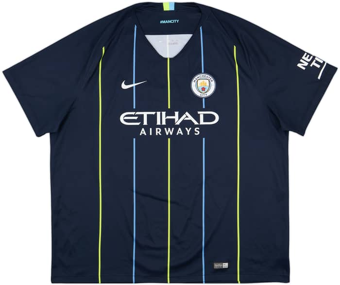 2018-19 Manchester City Away Shirt De Bruyne #17 - 10/10 - (3XL)