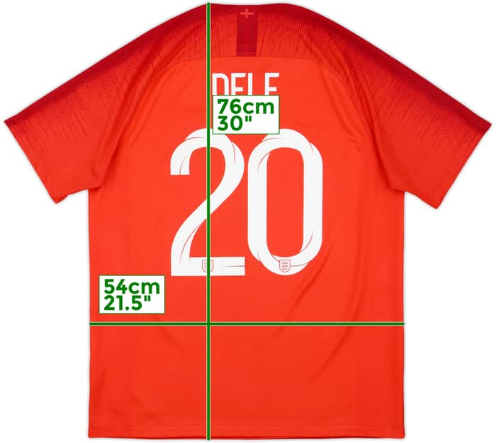 2018-19 England Away Shirt Dele #20 - 10/10 - (L)