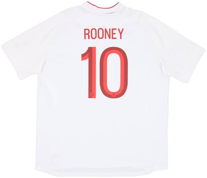 2012-13 England Home Shirt Rooney #10 - 5/10 - (3XL)