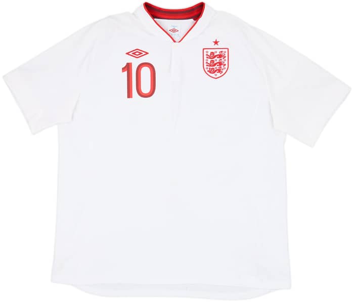 2012-13 England Home Shirt Rooney #10 - 5/10 - (3XL)