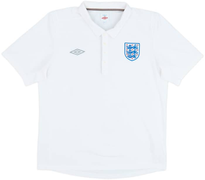2010-11 England Umbro Polo Shirt - 8/10 - (XL)