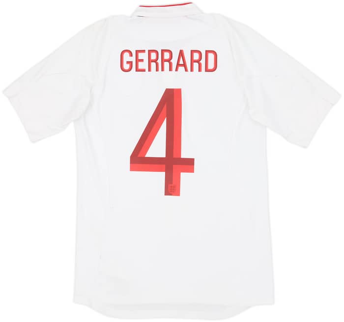 2012-13 England Home Shirt Gerrard #4 - 6/10 - (S)