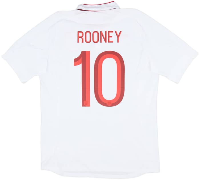 2012-13 England Home Shirt Rooney #10 (L)