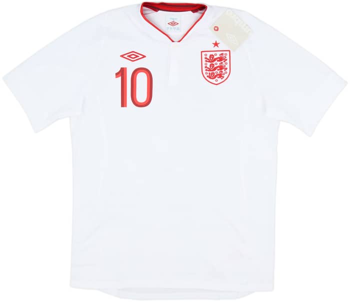 2012-13 England Home Shirt Rooney #10 (L)