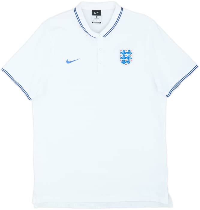 2014-16 England Nike Polo Shirt - 8/10 - (L)