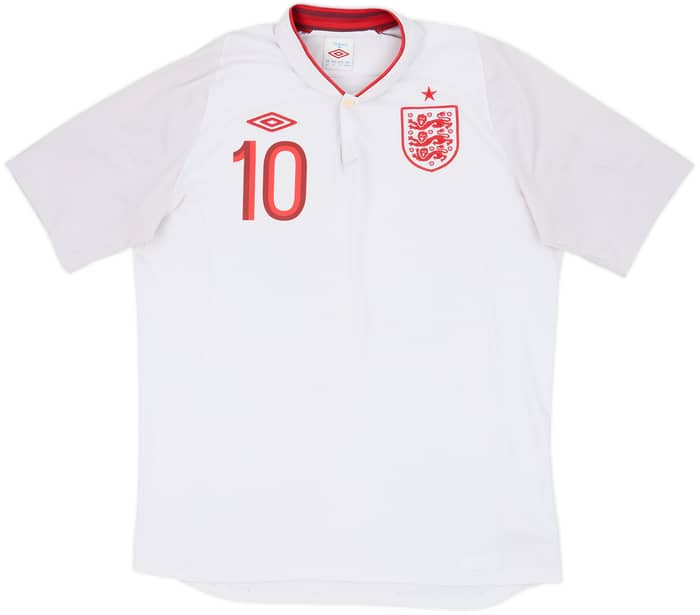 2012-13 England Home Shirt Rooney #10 - 5/10 - (L)