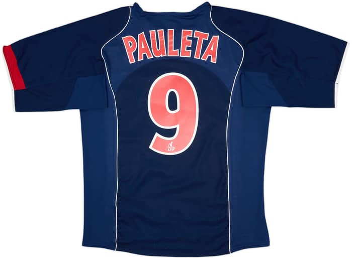 2004-05 Paris Saint-Germain Home Shirt Pauleta #9 - 8/10 - (M)