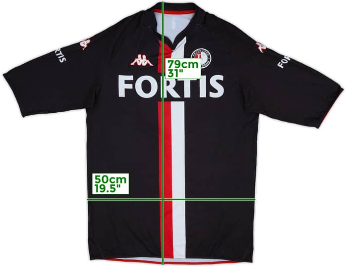 2007-08 Feyenoord Away Shirt - 6/10 - (XXL)