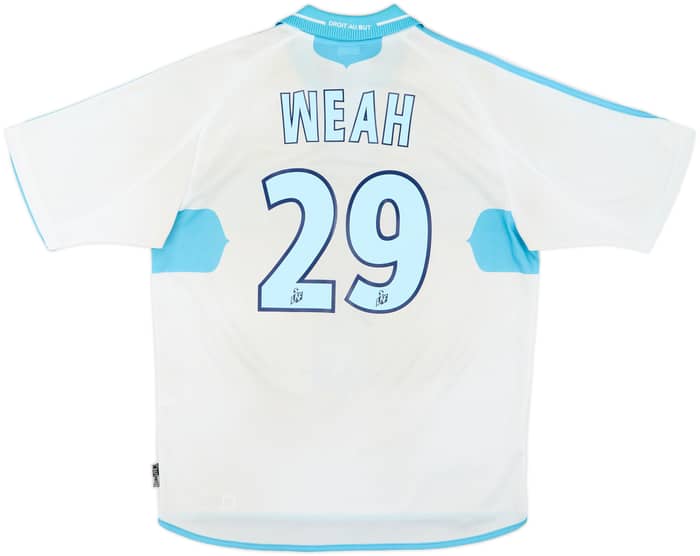 2000-01 Olympique Marseille Home Shirt Weah #29 - 5/10 - (M)