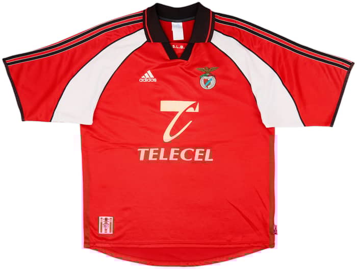 1999-00 Benfica Home Shirt - 6/10 - (L)