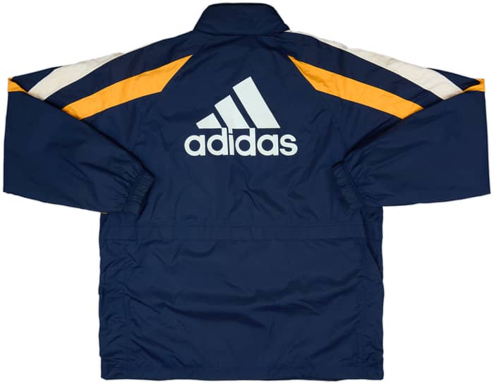 1998-99 Real Madrid adidas Hooded Rain Jacket - 7/10 - (M/L)