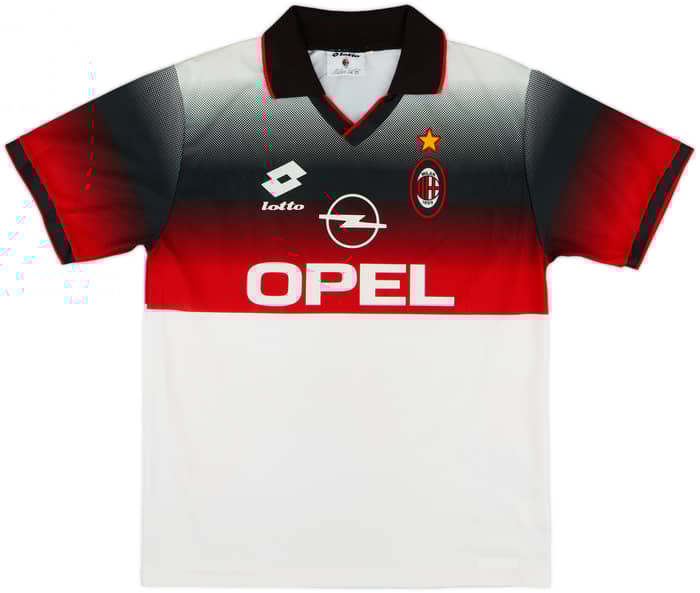 1995-96 AC Milan Lotto Training Shirt - 9/10 - (L)
