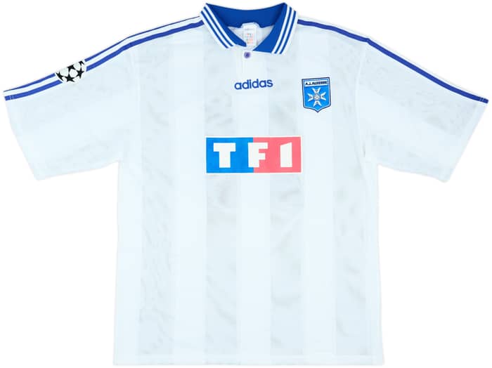 1996-97 Auxerre Match Issue Champions League Home Shirt #20