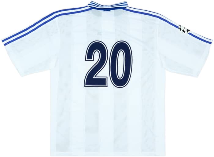 1996-97 Auxerre Match Issue Champions League Home Shirt #20