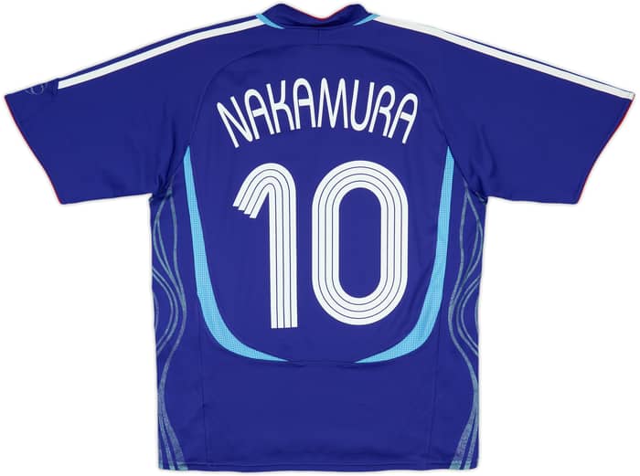 2006-08 Japan Home Shirt Nakamura #10 - 5/10 - (S)