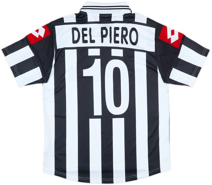 2001-02 Juventus Home Shirt Del Piero #10 - 8/10 - (M)