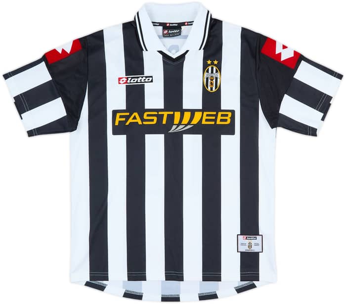 2001-02 Juventus Home Shirt Del Piero #10 - 8/10 - (M)