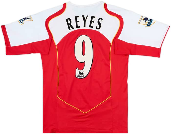 2004-05 Arsenal Home Shirt Reyes #9 - 8/10 - (L)