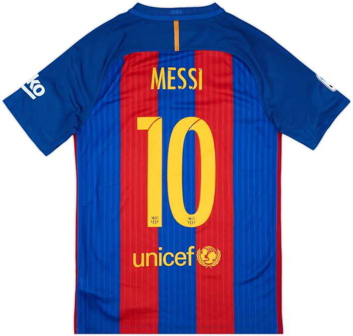 2016-17 Barcelona Home Shirt Messi #10 - 8/10 - (S)
