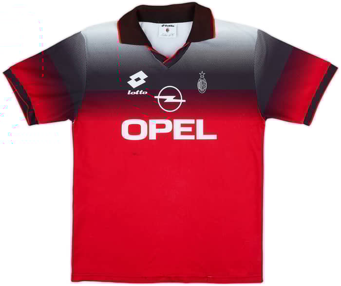 1995-96 AC Milan Lotto Training Shirt - 7/10 - (L)