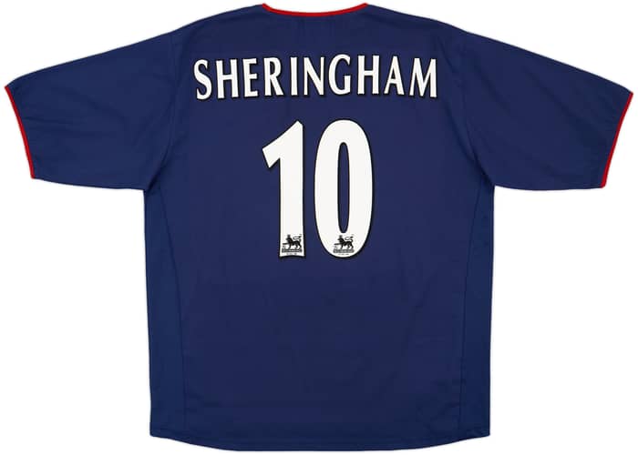 2003-04 Portsmouth Away Shirt Sheringham #10 - 8/10 - (XL)
