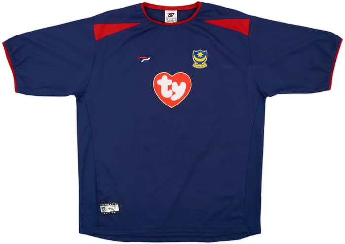 2003-04 Portsmouth Away Shirt Sheringham #10 - 8/10 - (XL)