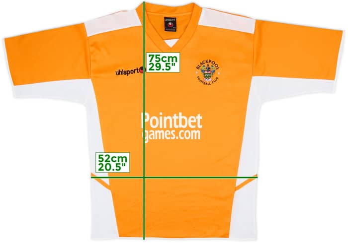 2005-07 Blackpool Home Shirt - 8/10 - (L)