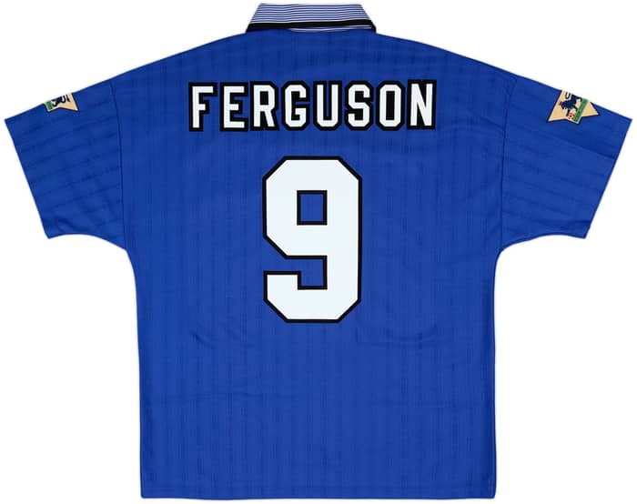 1995-97 Everton Home Shirt Ferguson #9 - 6/10 - (L)