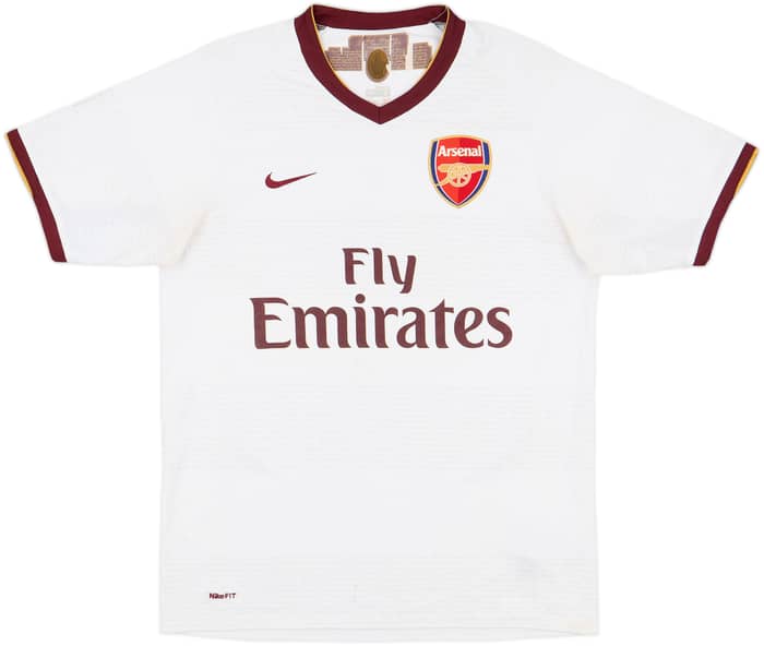 2007-08 Arsenal Away Shirt Fabregas #4 - 6/10 - (S)