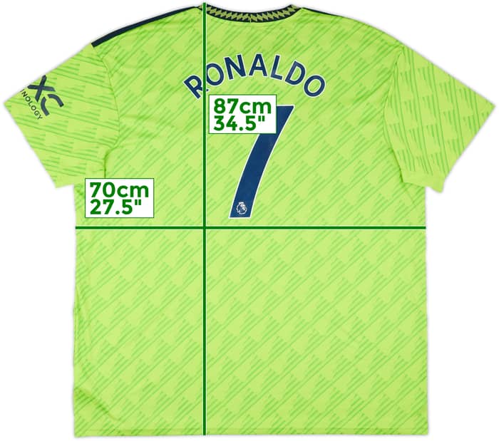 2022-23 Manchester United Third Shirt Ronaldo #7 - 9/10 - (3XL)